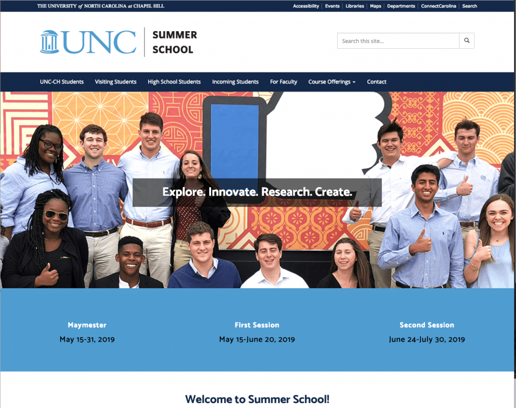 Summer School homepage