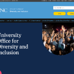 Screenshot of Diversity Website