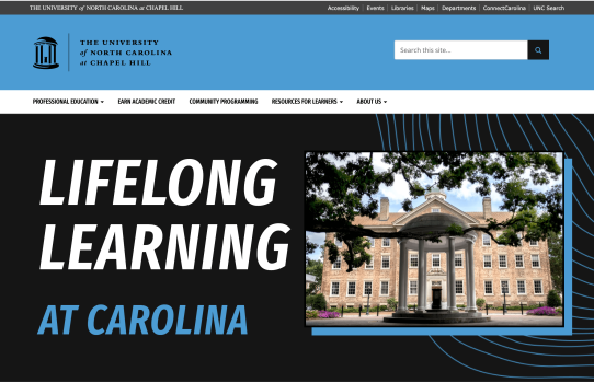 Lifelong learning homepage